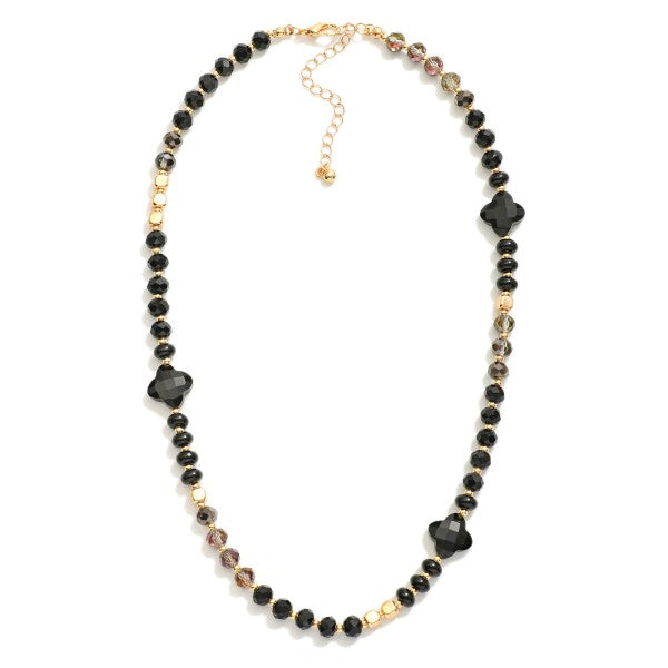 black clover station necklace