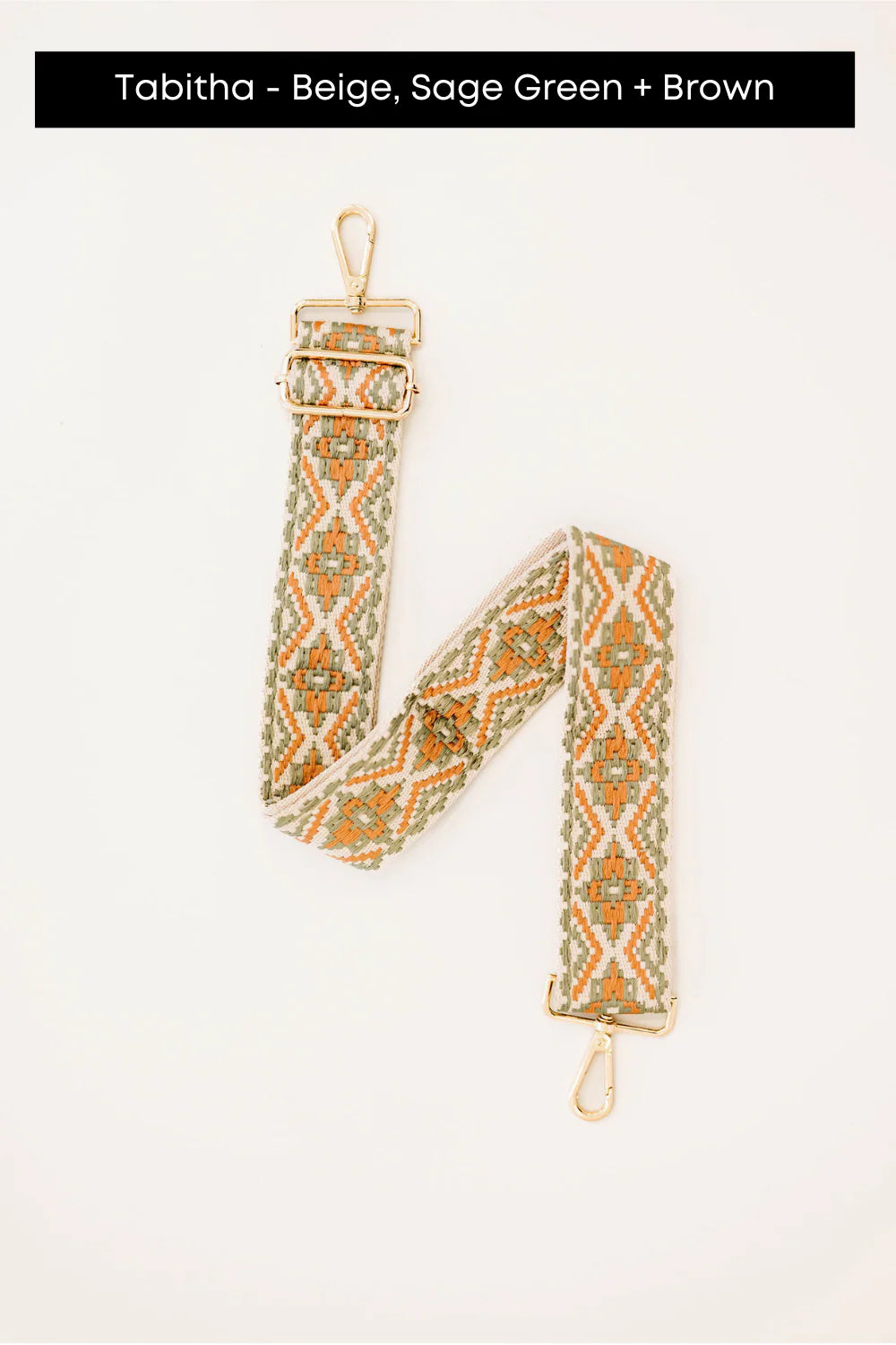 tabitha woven adjustable strap
