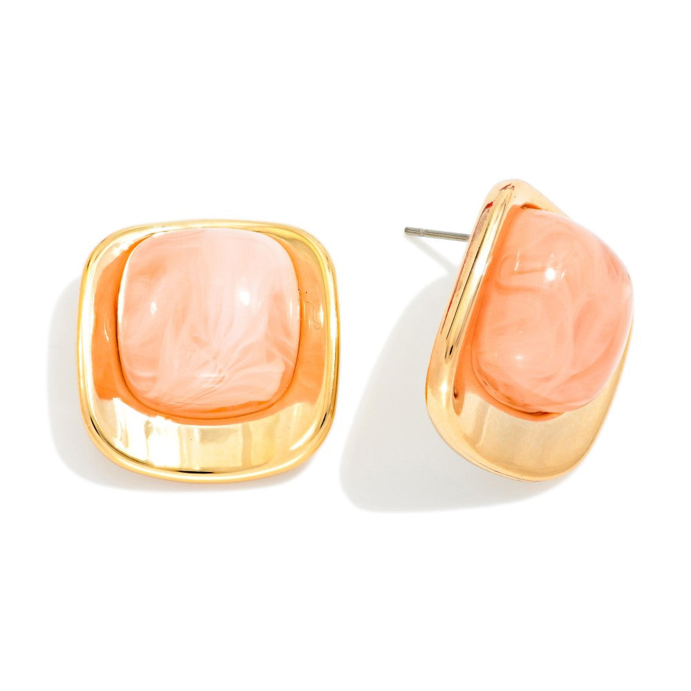 marble post drop studs
