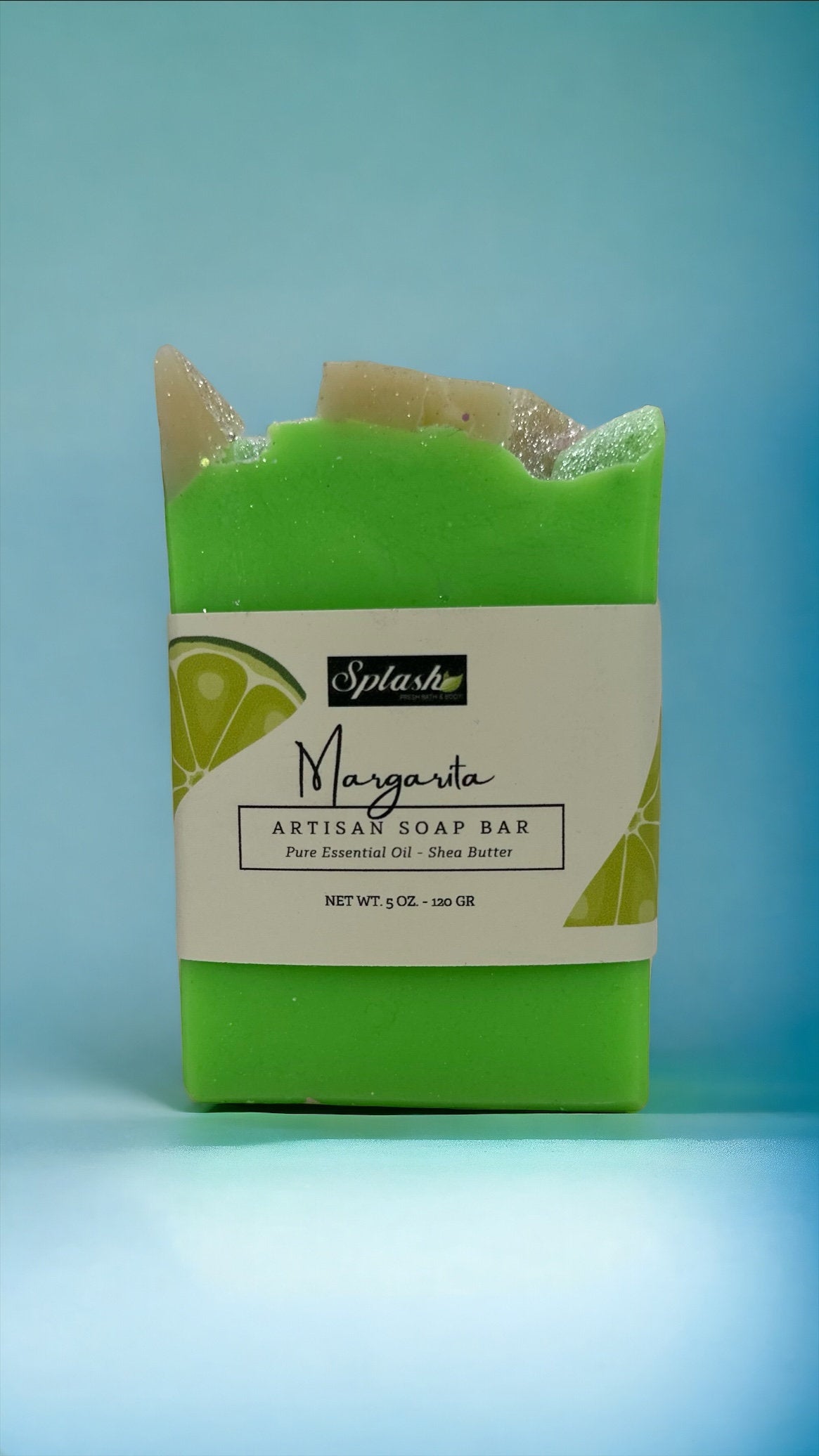 margarita handcrafted soap by Splash