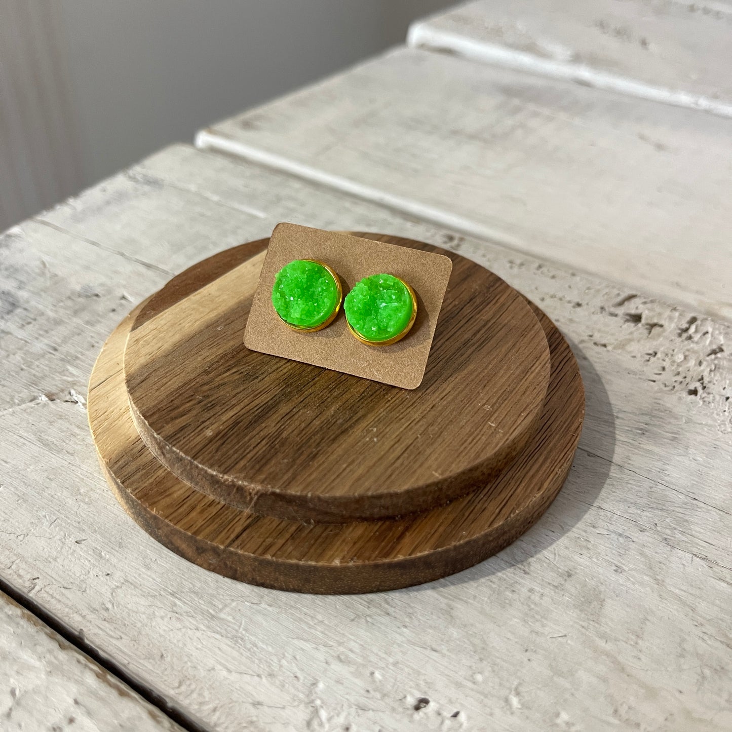 lucky charm studs (12mm)