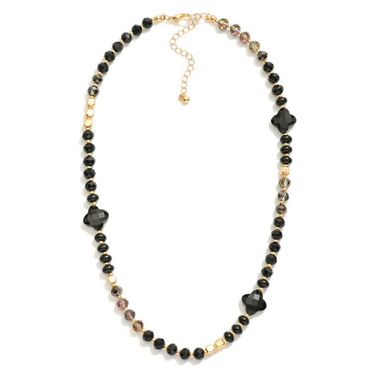 black clover station necklace