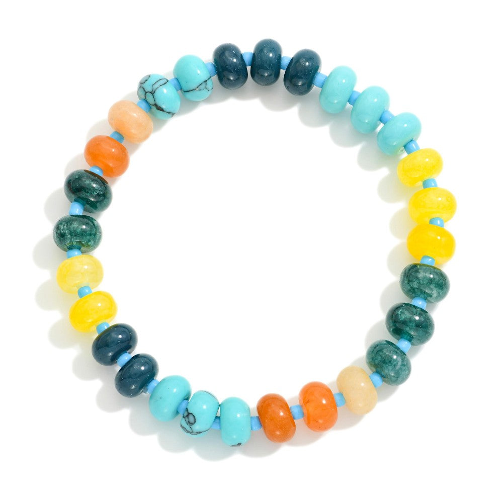 Candy Stone Bracelet in turquoise