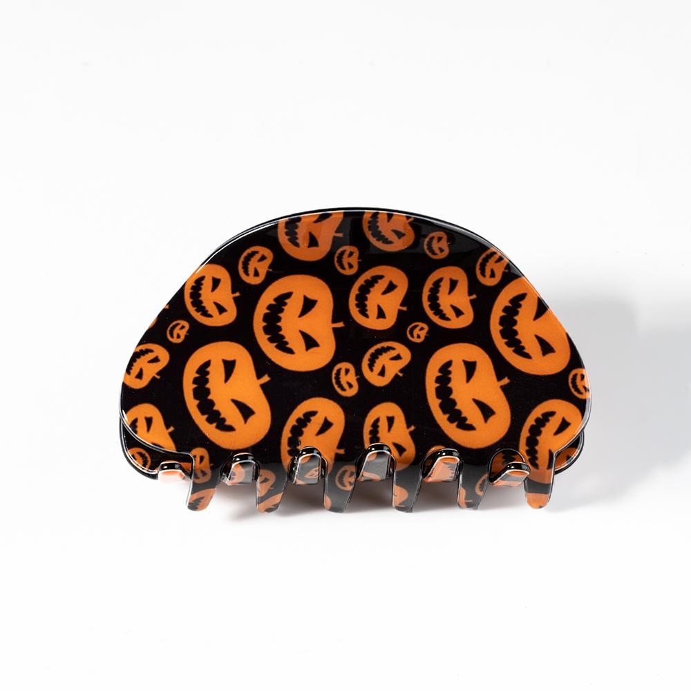 jack-o-lantern claw clip