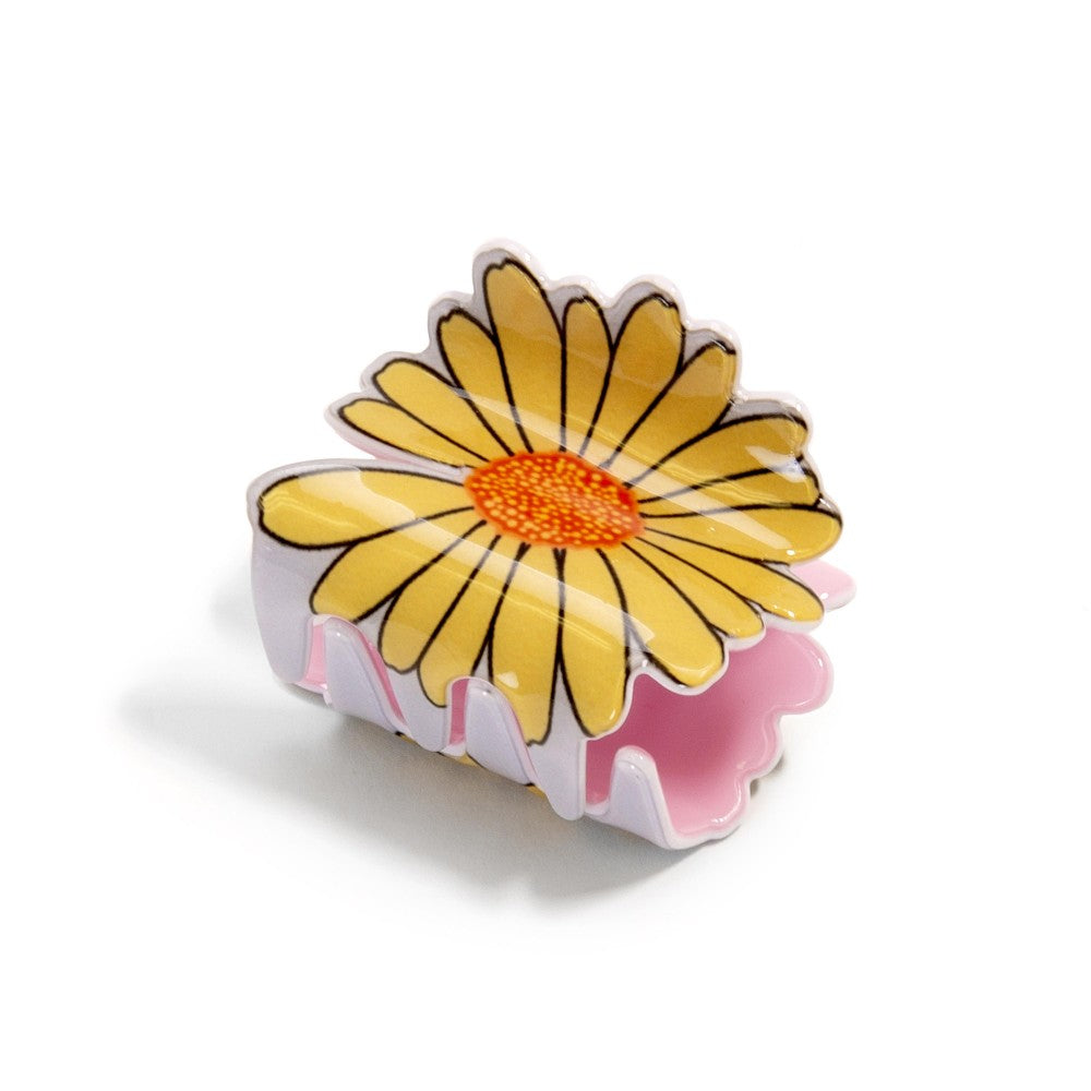 daisy flower claw clip