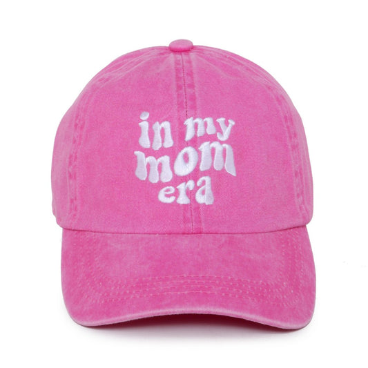 in my mom era baseball cap