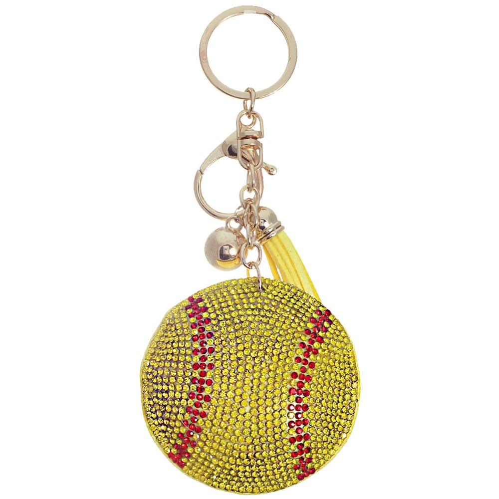 softball bag charm