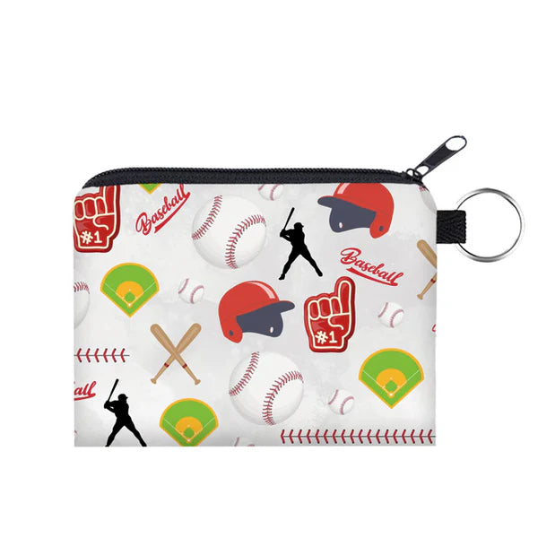 baseball mini pouch