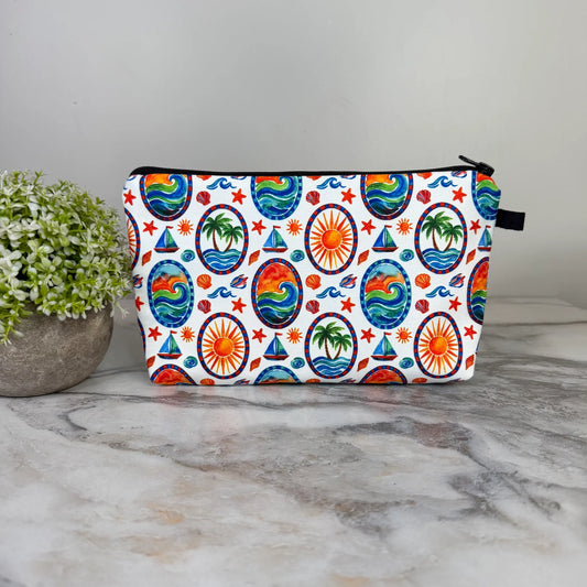 summer ocean pouch