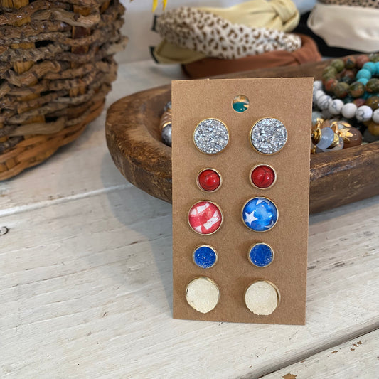 'merica stud set (8 & 12mm)