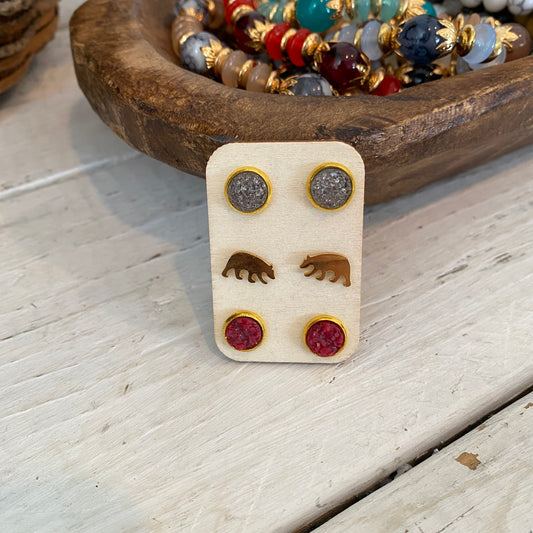 going on a bear hunt trio