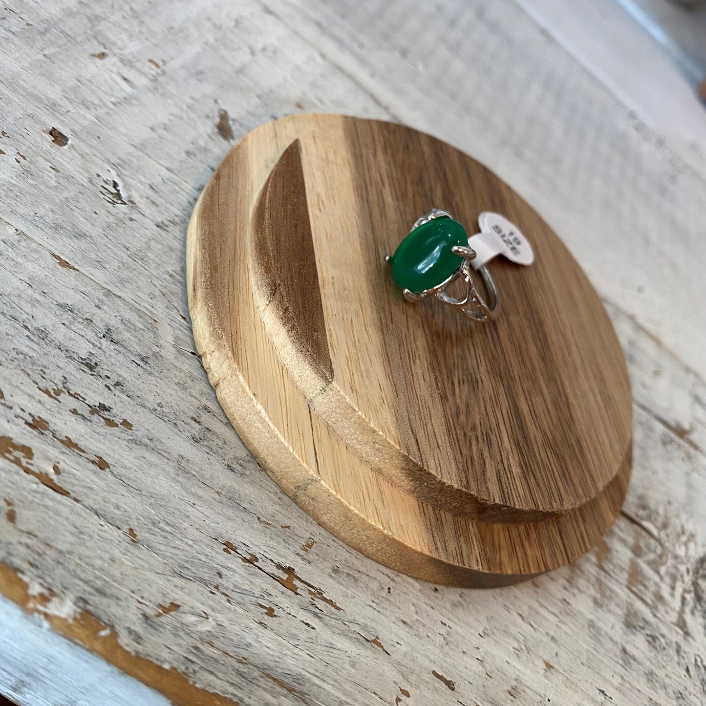 natural stone ring
