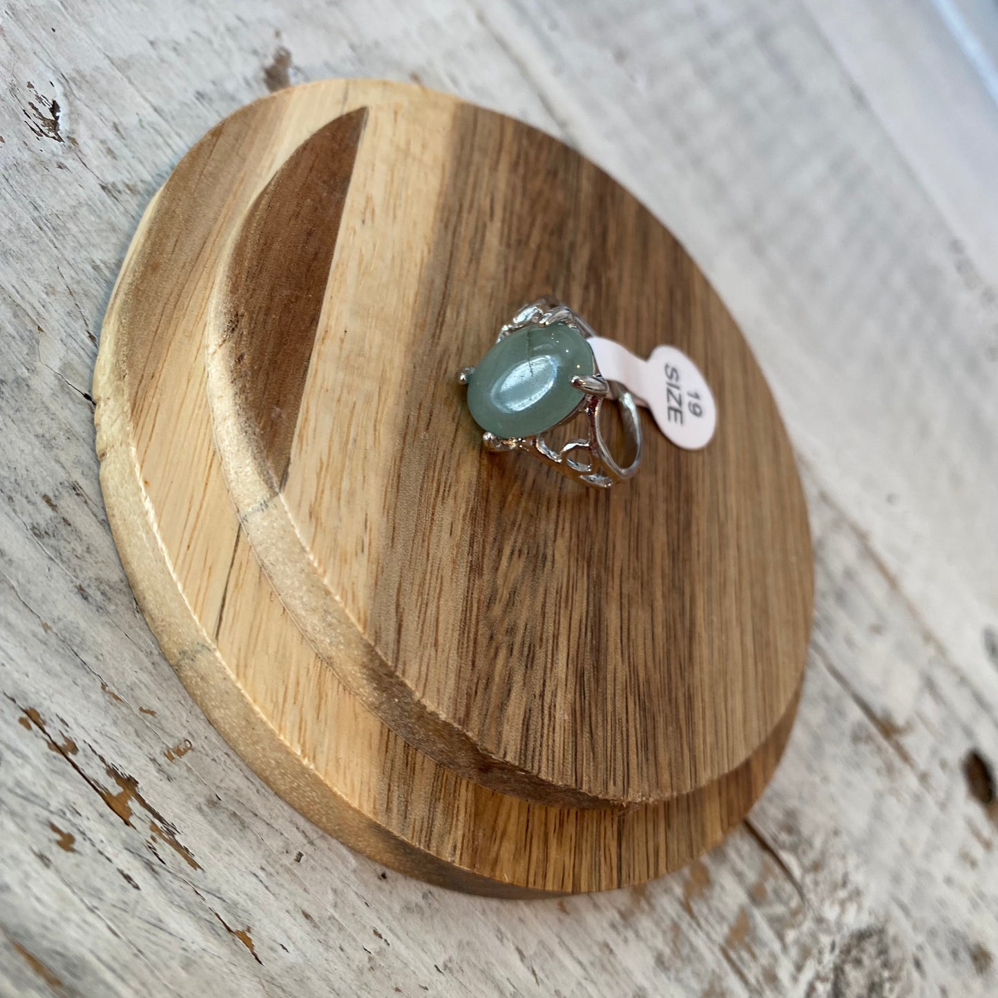 natural stone ring