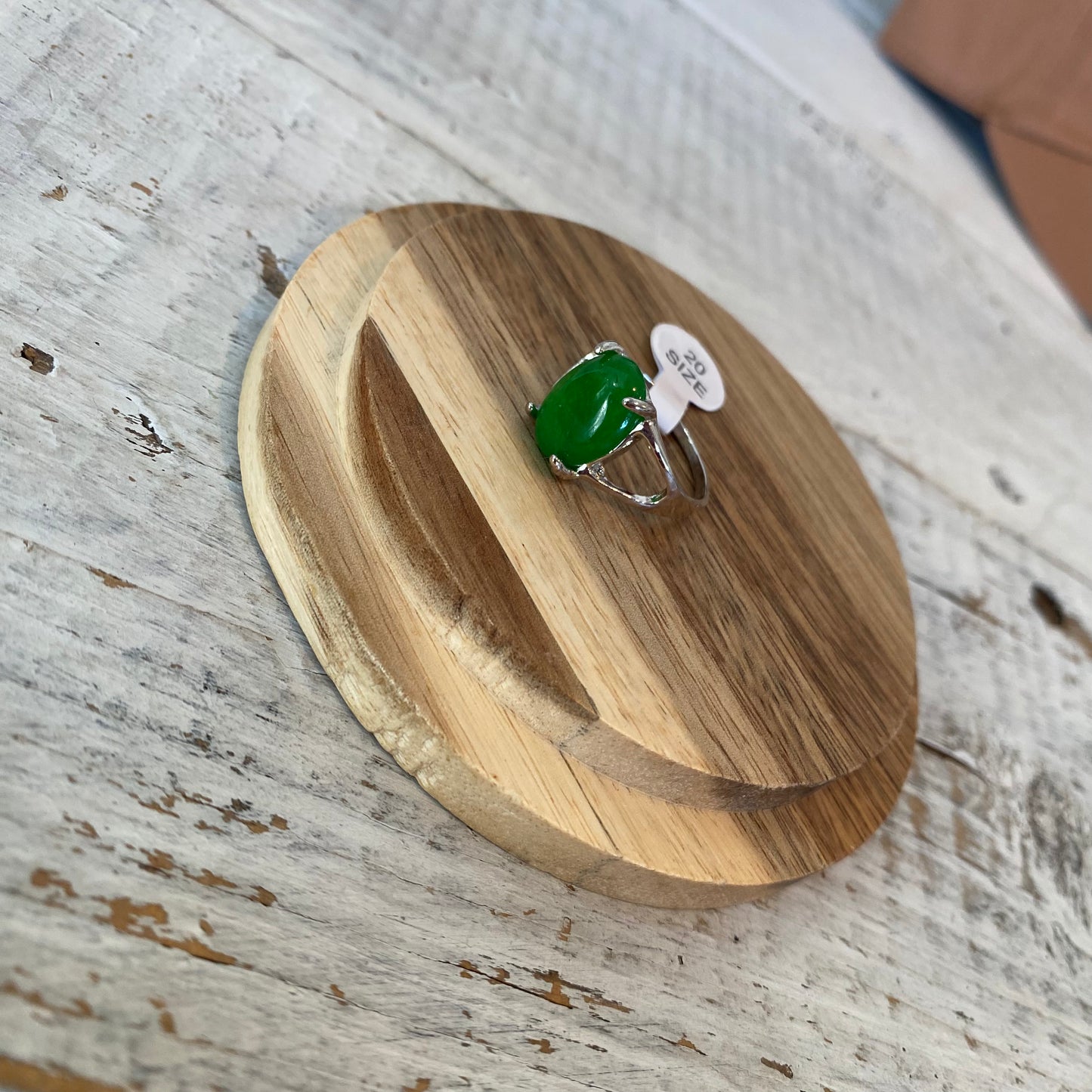 natural stone ring