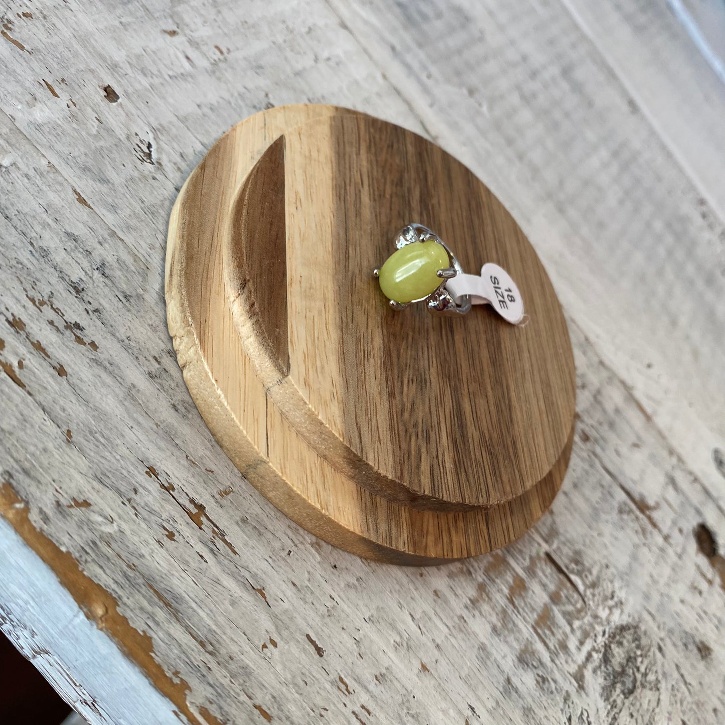 natural stone ring