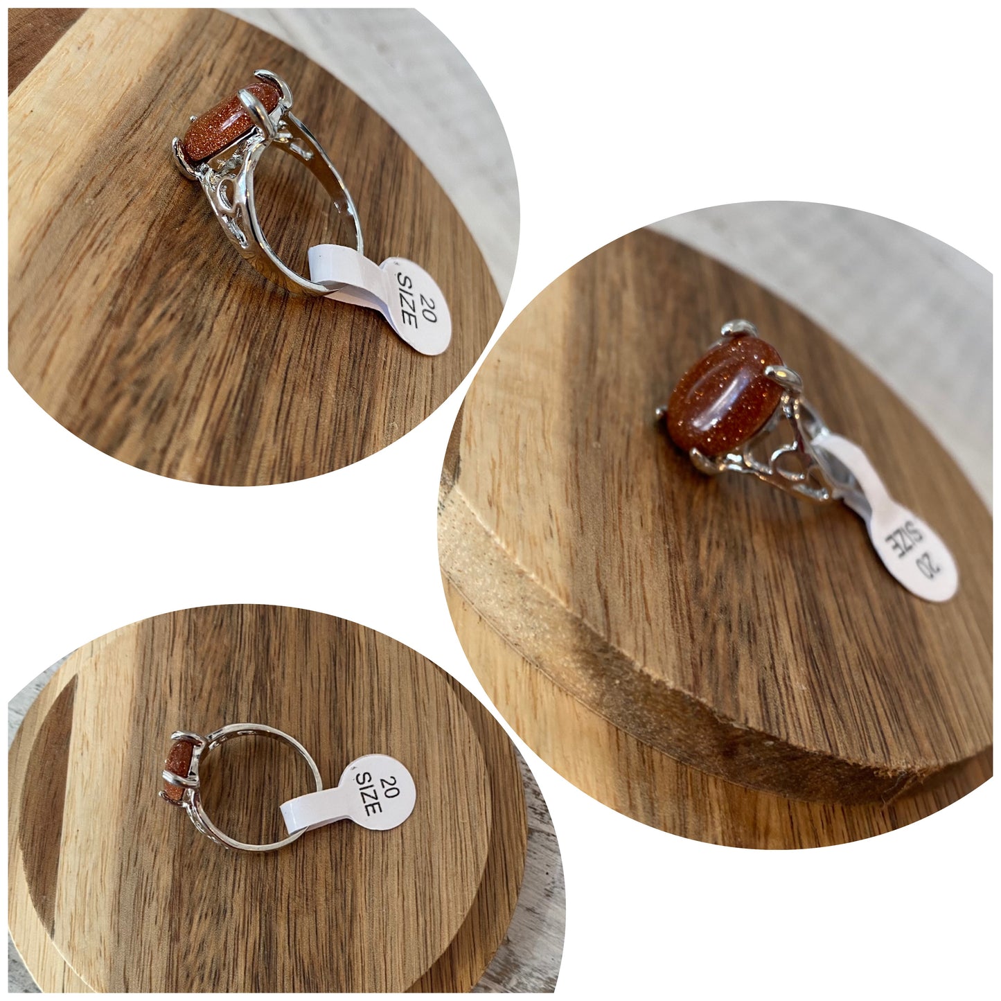 natural stone ring