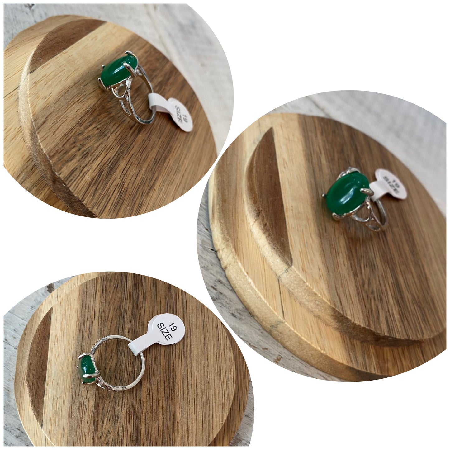 natural stone ring