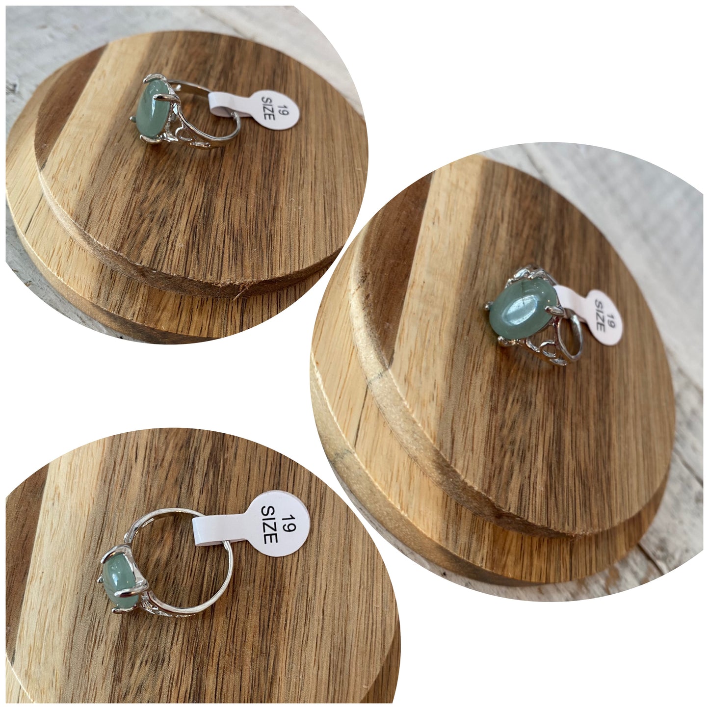 natural stone ring