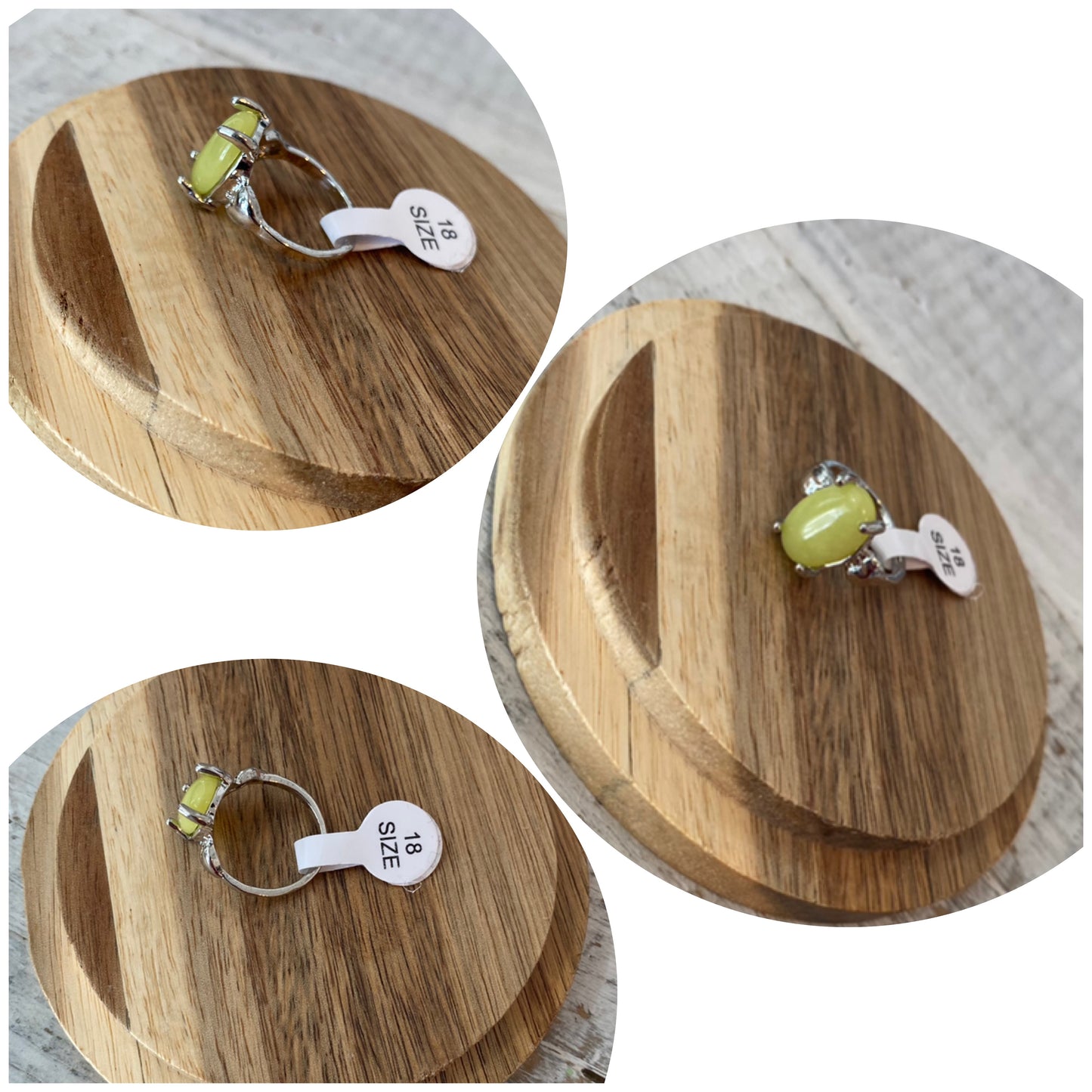 natural stone ring