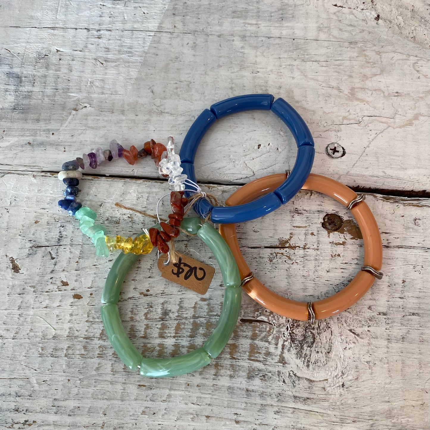 pebble creek bracelet stack