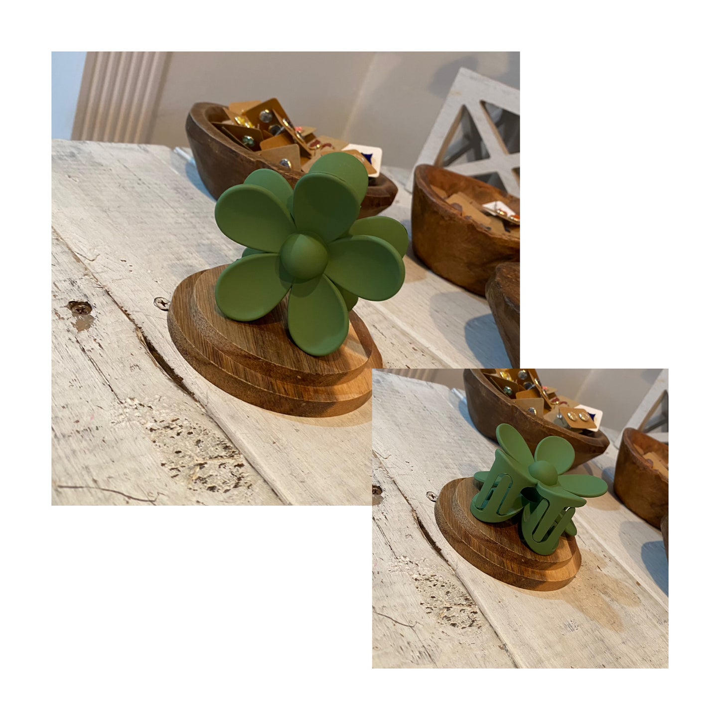 daisy claw clips
