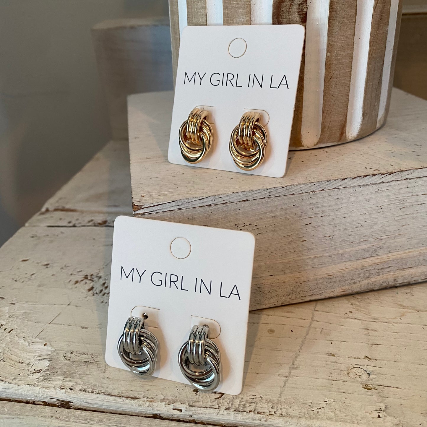 she's a knockout cassie knocker post earrings