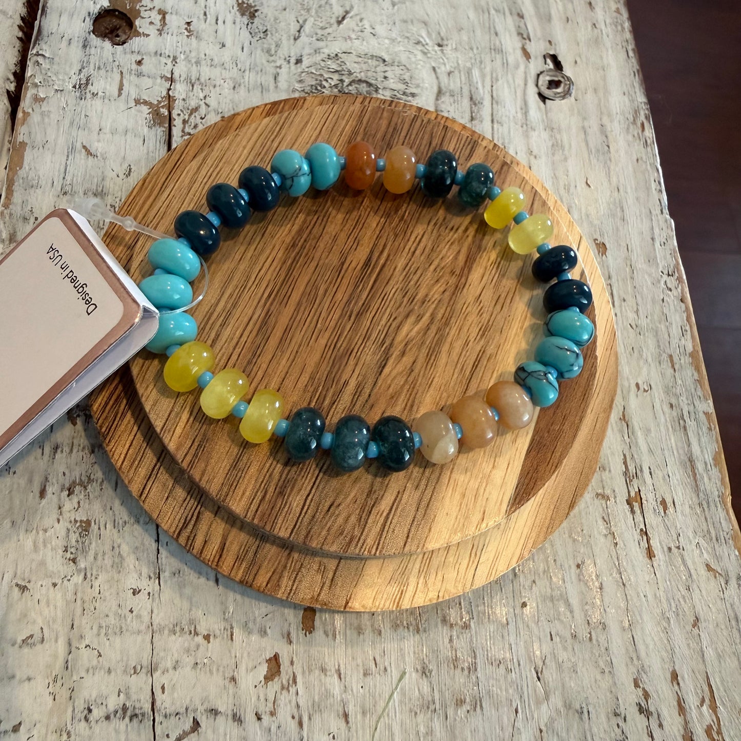 Candy Stone Bracelet in turquoise