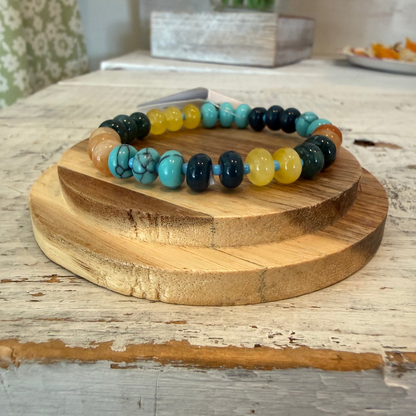 Candy Stone Bracelet in turquoise