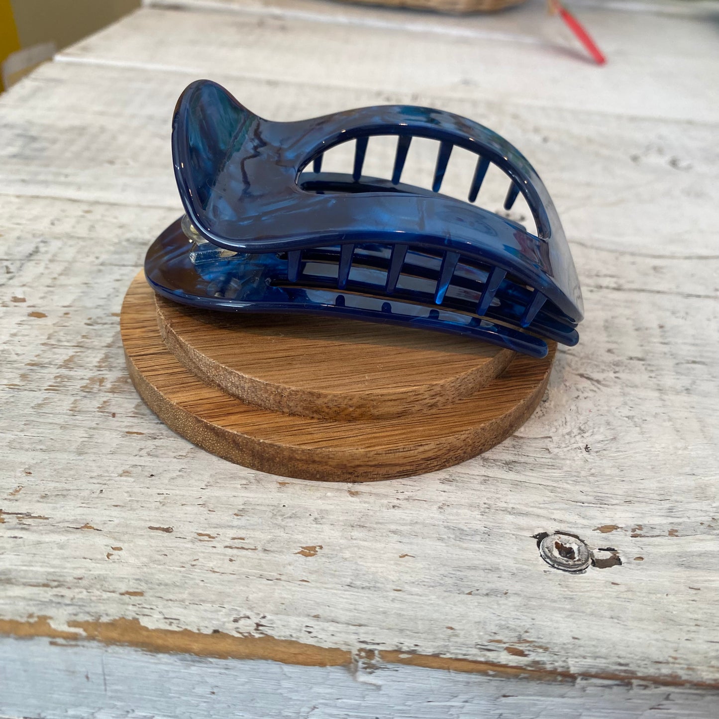 flat marble claw clips
