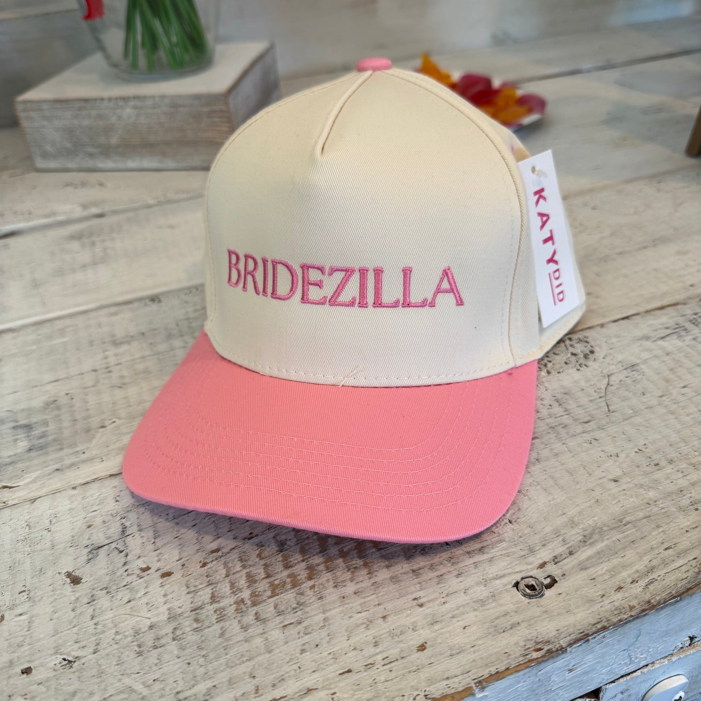 bridezilla retro baseball cap