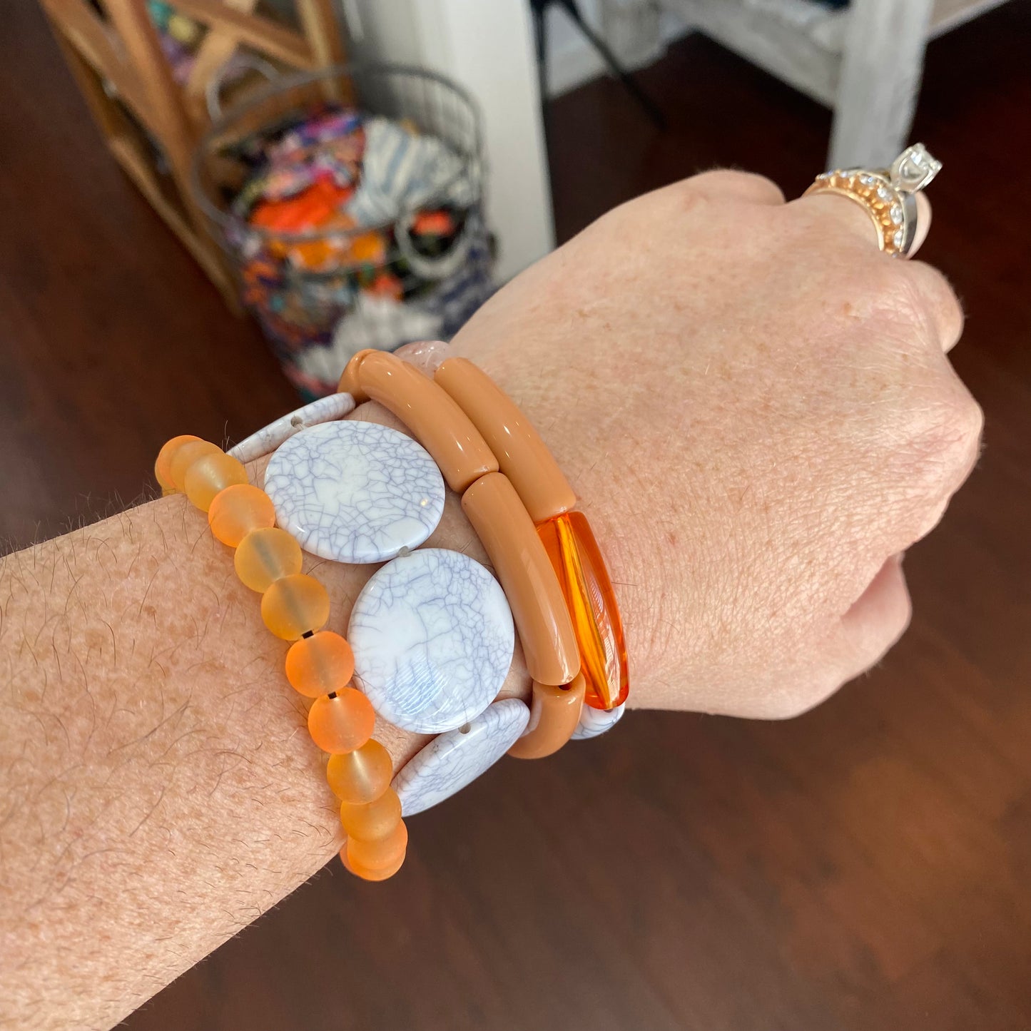 red rocks bracelet stack