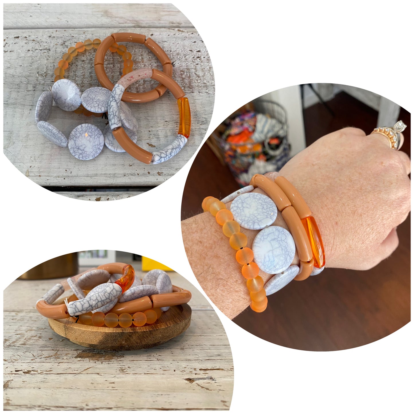 red rocks bracelet stack