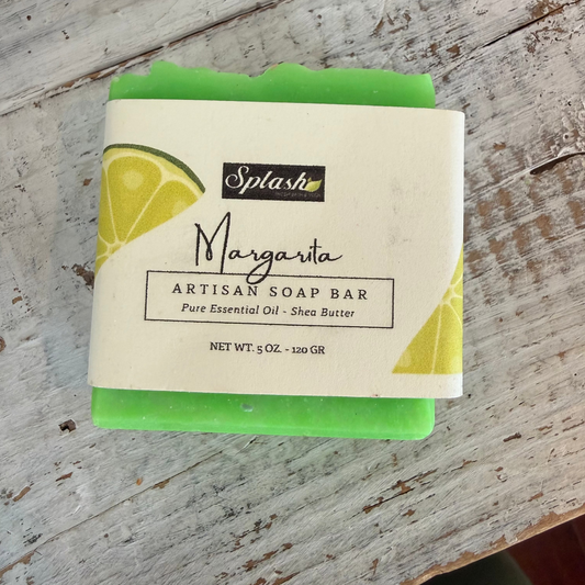 margarita handcrafted soap by Splash