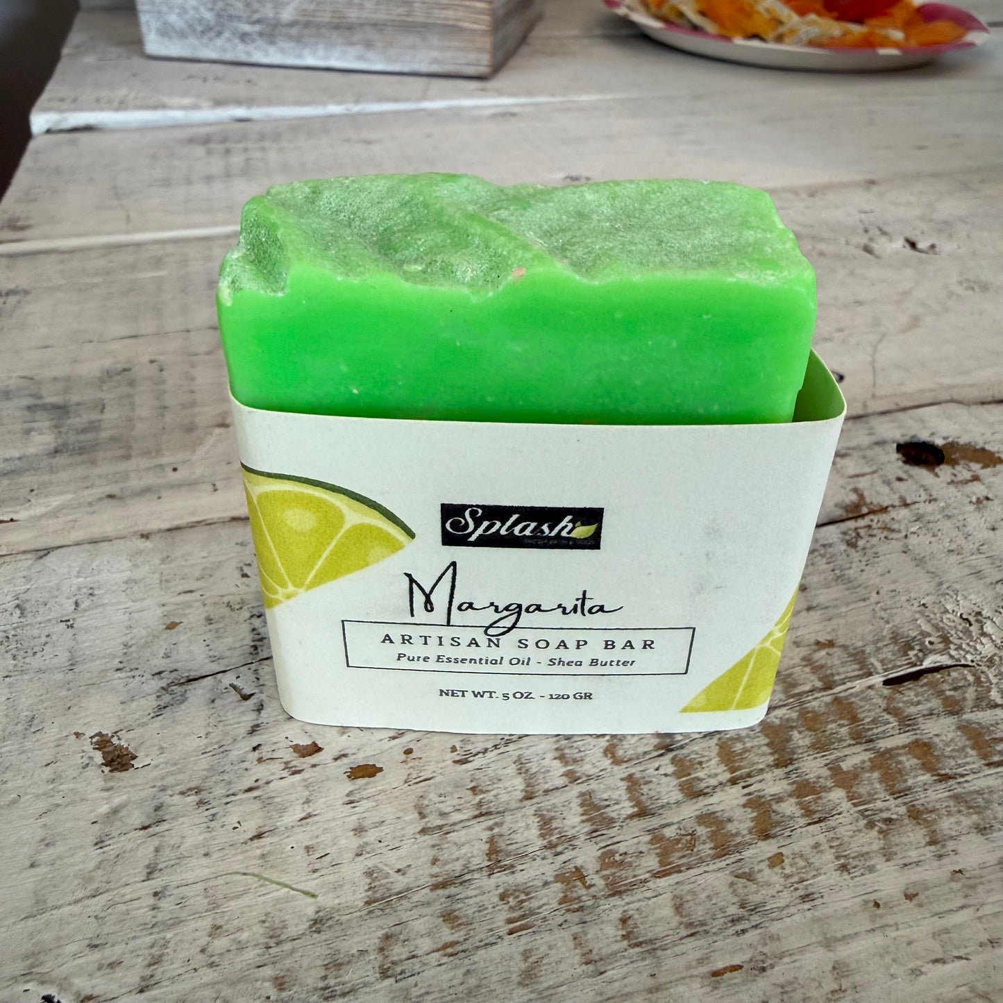 margarita handcrafted soap by Splash