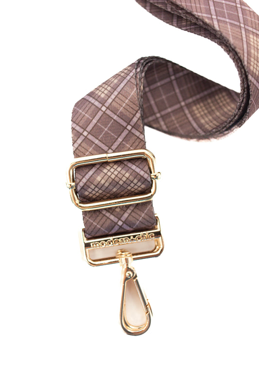 ivy league plaid adjustable strap