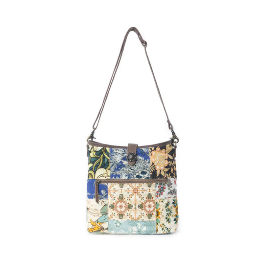 myra meadow spur shoulder bag in harvest patch
