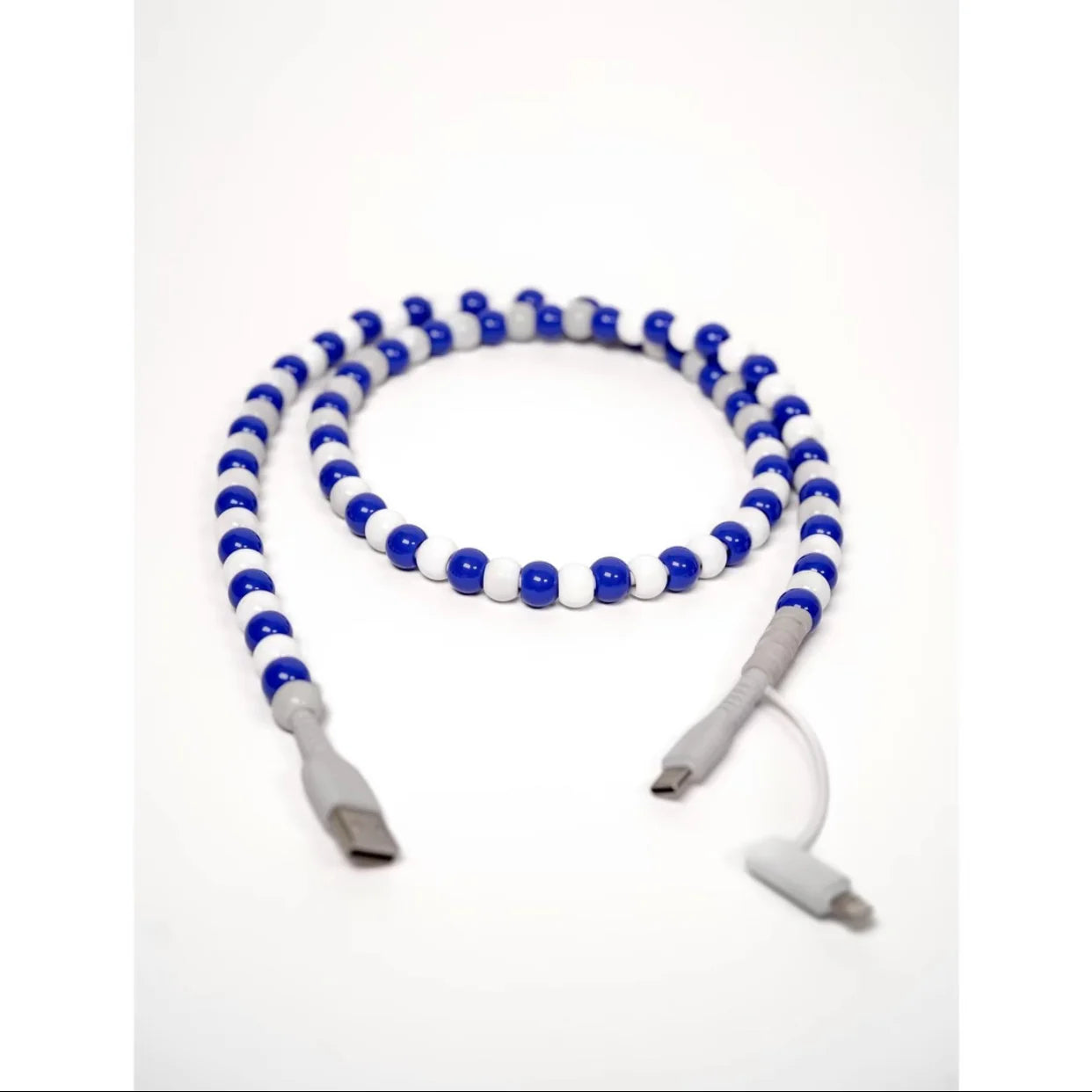 charging cable || bettlejuice black & wshite