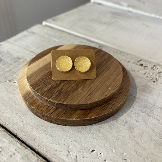 sunset horizon stud earrings