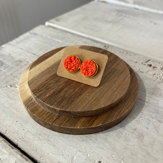 fire ember studs (12mm)