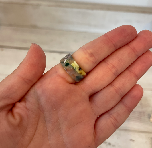 sunset surprise ring